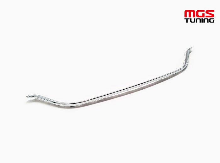 Декоративная хром планка заднего диффузора центральная Mercedes w222 17-20 S63 AMG / Декоративная хром планка заднего диффузора центральная Мерседес В222 17-20 С63 АМГ