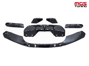 Комплект в стиле M-Performance (черный глянец) для BMW X6 F16 (2014-2019) / Комплект в стиле М-Перформанс (черный глянец) для БМВ Х6 Ф16 (2014-2019)