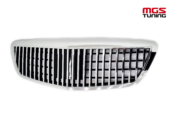 Решетка в стиле Maybach для Mercedes S-class W221 (2005-2009) / Решетка в стиле Майбах для Мерседес С-класс В221 (2005-2009)