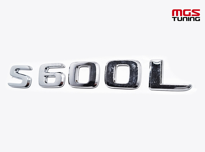 Шильдик S600L для Mercedes Benz S-class / Шильдик С600Л для Мерседес Бенц С-класс