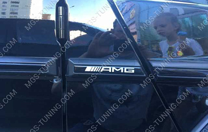 Молдинги на G-Class AMG