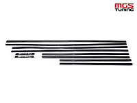 Молдинги Mercedes Benz G-class w463 AMG черные / Молдинги Мерседес Бенц Г-класс В463 АМГ черные