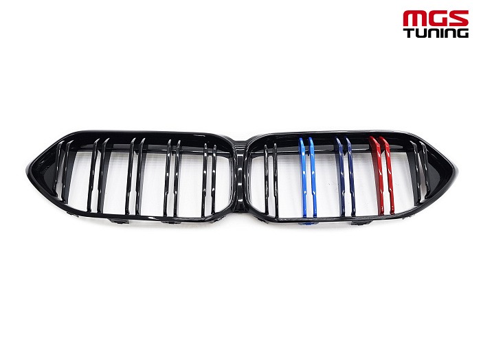 Решётка в стиле BMW M2 F44 (2019-2024) с триколором / Решётка в стиле БМВ М2 Ф44 19-н.в с триколором