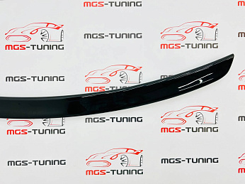 Спойлер на крышку багажника Mercedes CLS-class w219 черный 3