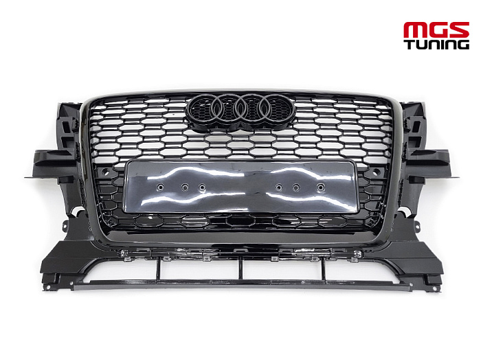 Решётка в стиле RSQ5 style #3 на Audi Q5 (2008-2012) / Решётка в стиле РСКу5 стиль #3 на Ауди Ку5 (2008-2012)