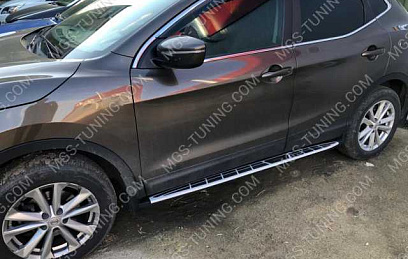 Пороги Nissan Qashqai