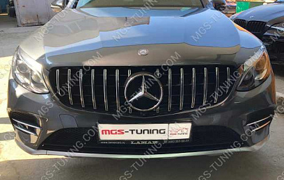 Решётка в стиле GT (Panamericana) Mercedes GLC-class x253	 