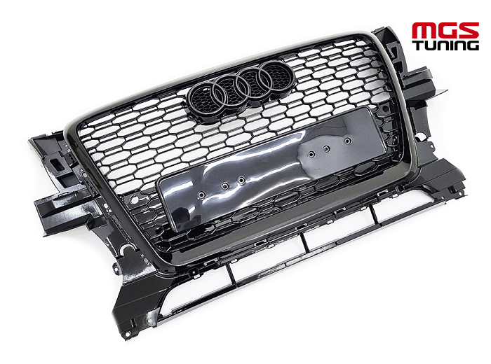 Решётка в стиле RSQ5 style #3 на Audi Q5 (2008-2012) / Решётка в стиле РСКу5 стиль #3 на Ауди Ку5 (2008-2012)