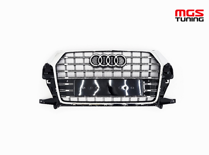 Решётка на Audi Q3 14-18 в стиле SQ3 style #1 / Решётка на Ауди Ку3 14-18 в стиле СКу3 стиль #1