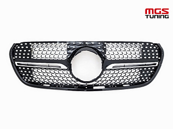 Решётка Mercedes X-class Diamond Black / Решётка Мерседес Х-класс Даймонд чёрный Решётка Mercedes X-class Diamond Black / Решётка Мерседес Х-класс Даймонд чёрный