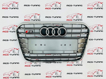Решётка на Audi A6 11-14 в стиле S6 style #2 / Решётка на Ауди А6 11-14 в стиле С6 стиль #2