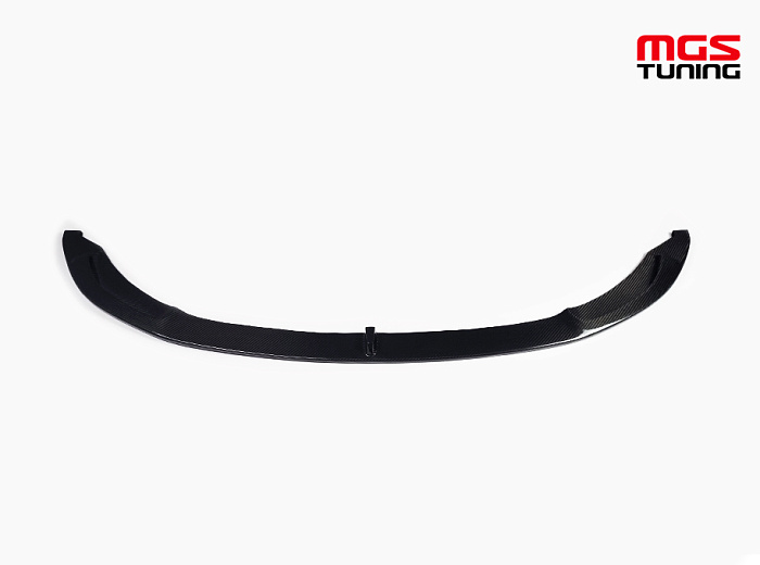 Губа переднего бампера M-Performance style карбон для BMW M3/M4 F80/F82 / Губа переднего бампера М-Перформанс стиль карбон для БМВ М3/М4 Ф80/Ф82