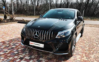 Mercedes GLE-Coupe Решетка+Диффузор
