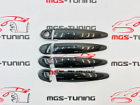 Накладки на ручки дверей карбон BMW f20/f30/f32/f36/f25/f26/e70/e71/e84 под комфортный доступ / Накладки на ручки дверей карбон БМВ Ф20/Ф30/Ф32/Ф36/Ф25/Ф26/Е70/Е71/Е84 под комфортный доступ