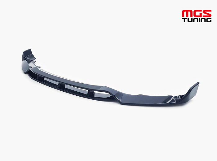 Губа переднего бампера BMW Х5 F15 Paradigm (черный глянец) / Губа переднего бампера БМВ Х5 Ф15 Парадигм (черный глянец)