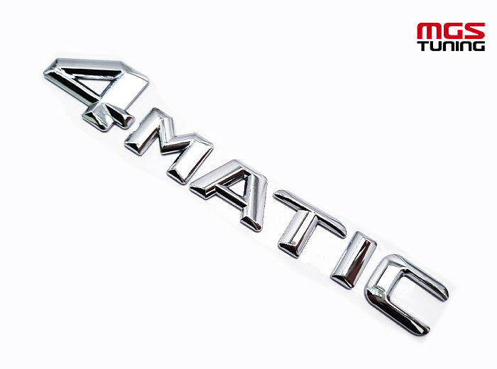 Шильдик 4matic хром / Шильдик 4Матик хром