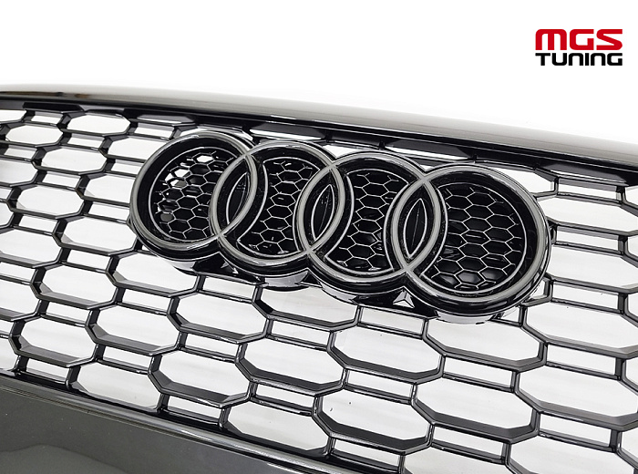 Решётка в стиле RSQ5 style #3 на Audi Q5 (2008-2012) / Решётка в стиле РСКу5 стиль #3 на Ауди Ку5 (2008-2012)
