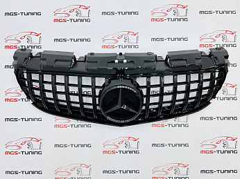 Решётка Mercedes SLC-class r172 GT Style Black 4
