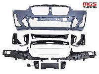 Передний бампер BMW X3/X4 G01/G02 стиль M-Tech (М-Пакет) рест. / Передний бампер БМВ Х3/Х4 Г01/Г02 стиль М-Тех (М-Пакет) рест.
