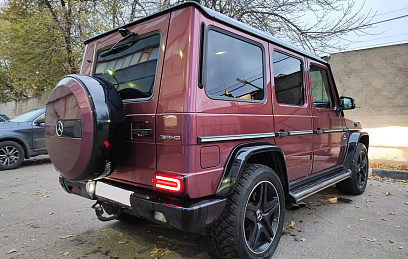 Фонари диодные на Mercedes G-class рестайлинг 2018
