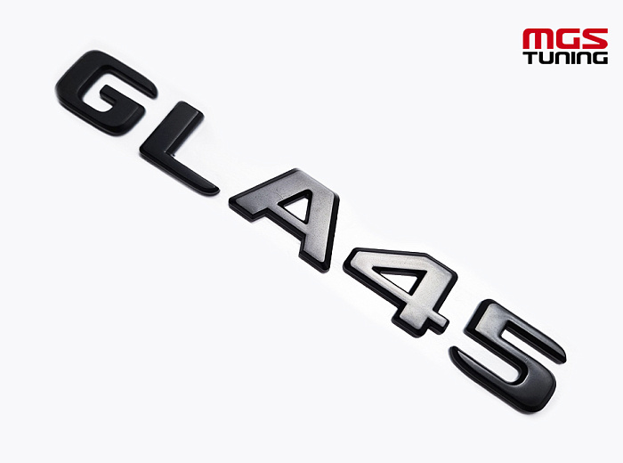 Шильдик GLA45 черный / Шильдик ГЛА45 черный
