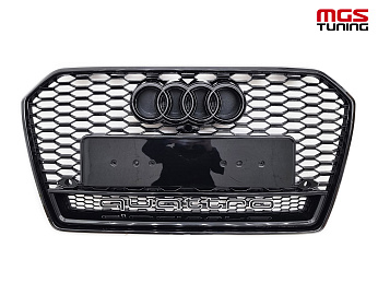 Решётка на Audi A6 14-18 в стиле RS6 style #4 / Решётка на Ауди А6 14-18 в стиле РС6 стиль #4