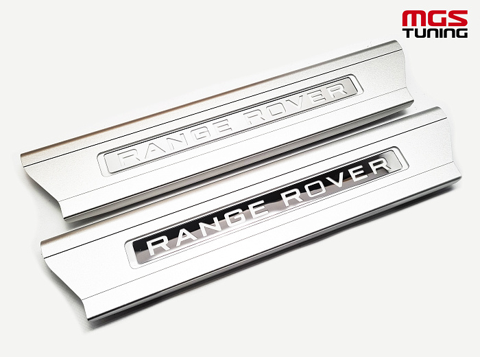 Купить накладки на пороги range rover с подсветкой / накладки на пороги рэйндж ровер с подсветкой