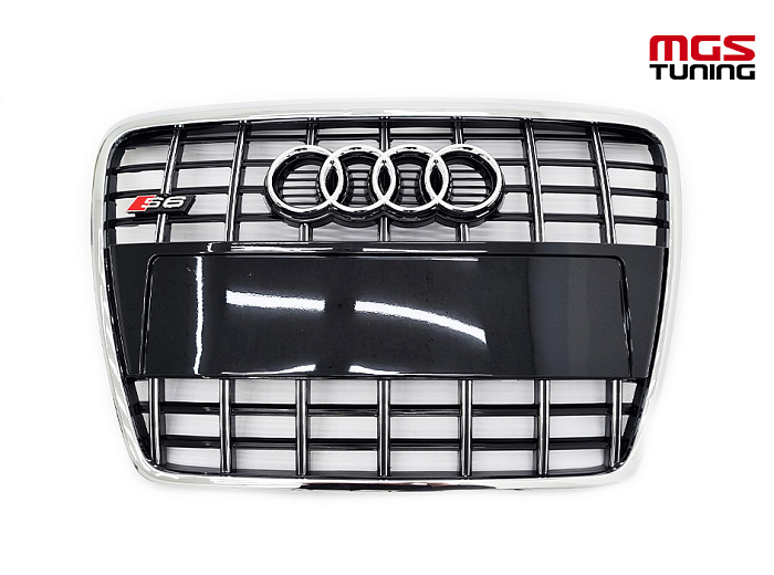 Решётка на Audi A6 04-11 в стиле S6 style #1 / Решётка на Ауди А6 04-11 в стиле С6 стиль #1