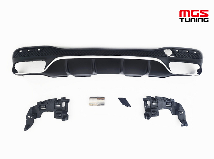 Диффузор Mercedes GLE/GLS-class w166/X166 63 AMG хром / Диффузор Мерседес ГЛЕ/ГЛС-класс В166/ИКС166 63 АМГ хром