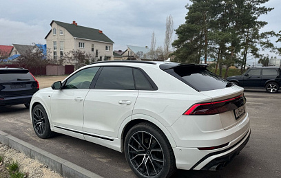 Спойлер на крышу AUDI Q8 18 - н.в. стиль RSQ8 черный глянец