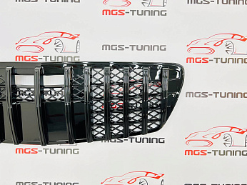 Решётка Mercedes E-class w211 02-06 GT style black 3