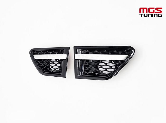 Жабры в крылья Range Rover Sport Autobiography серебро 09-13 гг. / Жабры в крылья Рэйндж Ровер Спорт Автобиография серебро 09-13 гг.