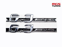 Шильдики 6.3 AMG на крылья / Шильдики 6.3 АМГ на крылья