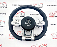 Руль Mercedes 63 AMG с активным круиз контролем + подушка / Руль Мерседес 63 АМГ с активным круиз контролем + подушка