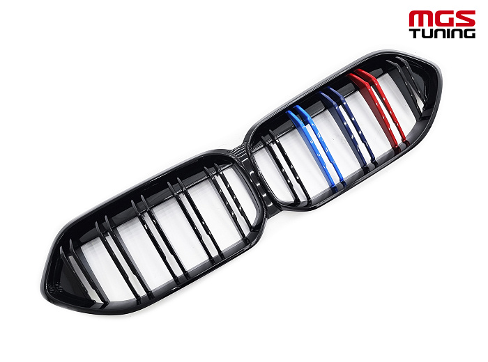 Решётка в стиле BMW M2 F44 (2019-2024) с триколором / Решётка в стиле БМВ М2 Ф44 19-н.в с триколором