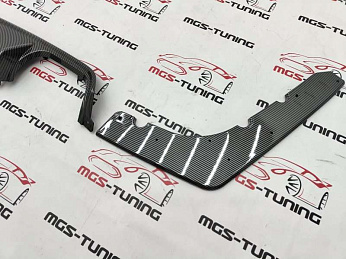 диффузоор юбка заднего бампера m performance под карбон аквапринт bmw бмв m3 m4 м3 м4 f80 f82 ф80 ф82 6