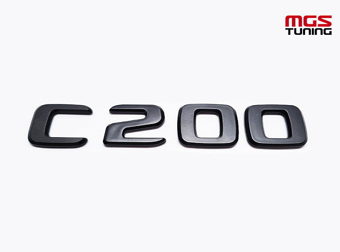 Шильдик C200 черный / Шильдик Ц200 черный