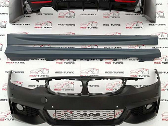 Обвес в стиле M-Tech (М-пакет) для BMW 4 series Gran Coupe F36 (2013-2020) / Обвес в стиле М-Тех (М-пакет) для БМВ 4 серия Гран Купе Ф36 (2013-2020)