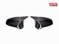 Крышки на зеркала карбон на BMW M3/M4 F80/F82/F83 / Крышки на зеркала карбон на БМВ М3/М4 Ф80/Ф82/Ф83