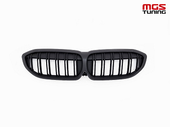 Решётка в стиле BMW M3 G20 черный мат / Решётка в стиле БМВ М3 Г20 черный мат Решётка в стиле BMW M3 G20 черный мат / Решётка в стиле БМВ М3 Г20 черный мат