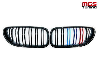 Решётка в стиле BMW M6 f12 с триколором / Решётка в стиле БМВ М6 Ф12 с триколором