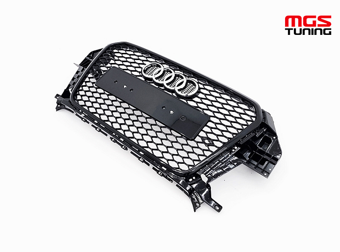 Решётка на Audi Q3 11-14 в стиле RSQ3 style #3 / Решётка на Ауди Ку3 11-14 в стиле РСКу3 стиль #3
