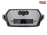 Решётка на Audi Q7 15-19 в стиле RSQ7 style #3 / Решётка на Ауди Ку7 15-19 в стиле РСКу7 стиль #3