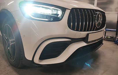 Обвес Mercedes GLC-Coupe рестайлинг в стиле GLC Coupe 63 AMG