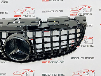 Решётка Mercedes SLC-class r172 GT Style Black 3
