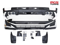 Обвес Modellista Toyota Prado 17+ черный / Обвес Моделлиста Тойота Прадо 17+ черный