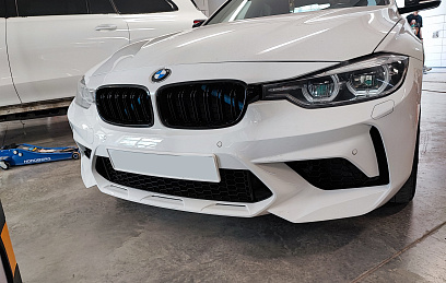 Бампер передний BMW 3 series f30 в стиле М3-Look CS