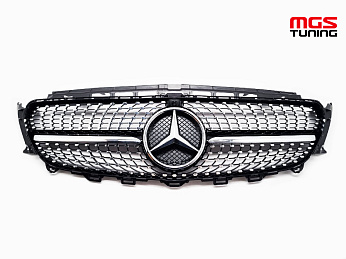Решетка в стиле Diamond Black (под камеру) для Mercedes E-class W213/C238 (2016-2020) / Решетка в стиле Даймонд Черная (под камеру) для Мерседес Е-класс В213/Ц238 (2016-2020) Решетка в стиле Diamond Black (под камеру) для Mercedes E-class W213/C238 (2016-2020) / Решетка в стиле Даймонд Черная (под камеру) для Мерседес Е-класс В213/Ц238 (2016-2020)