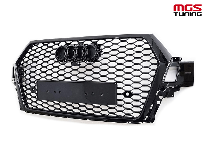 Решётка на Audi Q7 15-19 в стиле RSQ7 style #3 / Решётка на Ауди Ку7 15-19 в стиле РСКу7 стиль #3