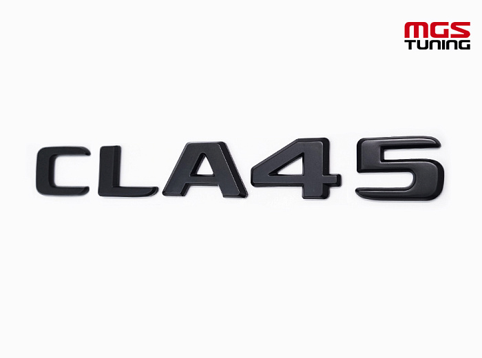 Шильдик CLA45 черный / Шильдик ЦЛА45 черный